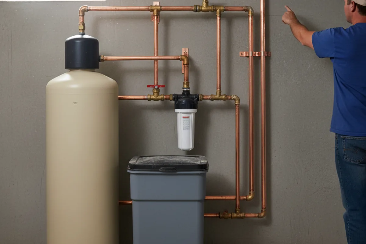 Whole-house water treatment system installed in Odessa